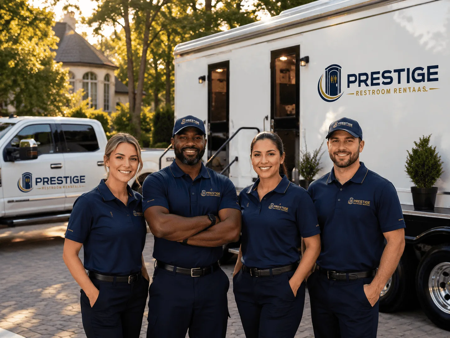 Trusted Luxury Portable Restrooms company in Loretto, MI